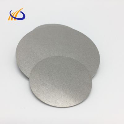 Custom Microns Sintered Titanium Porous Metal Filter Disc