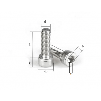 BH SHCS -button head socket cap titanium screw