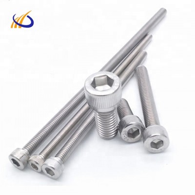 pure titanium gr 2  Hex Socket Allen Key Head Machine Screw Bolts  DIN912