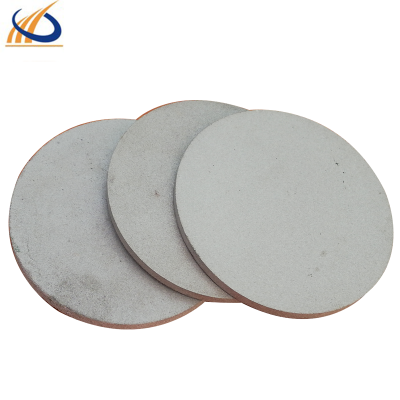 backwash porous filter Titanium Powder Sintered Water treatment plate disc and rod   filter