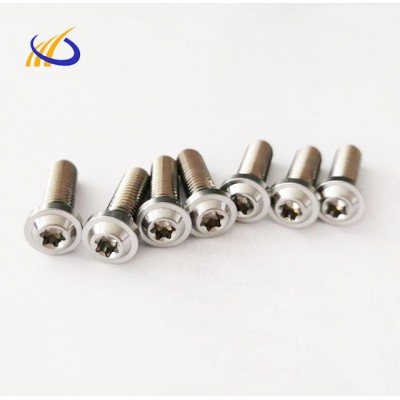 Gr5 titanium bolts for motorcycle