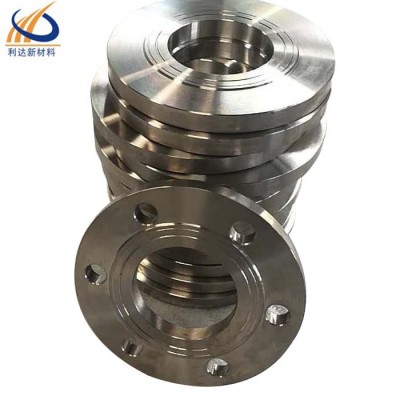 asme standard forged neck flat welding pure titanium flange